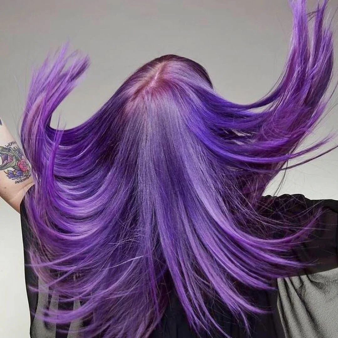 3-in-1 Color Depositing Shampoo + Conditioner - Purpledacious - Image 7