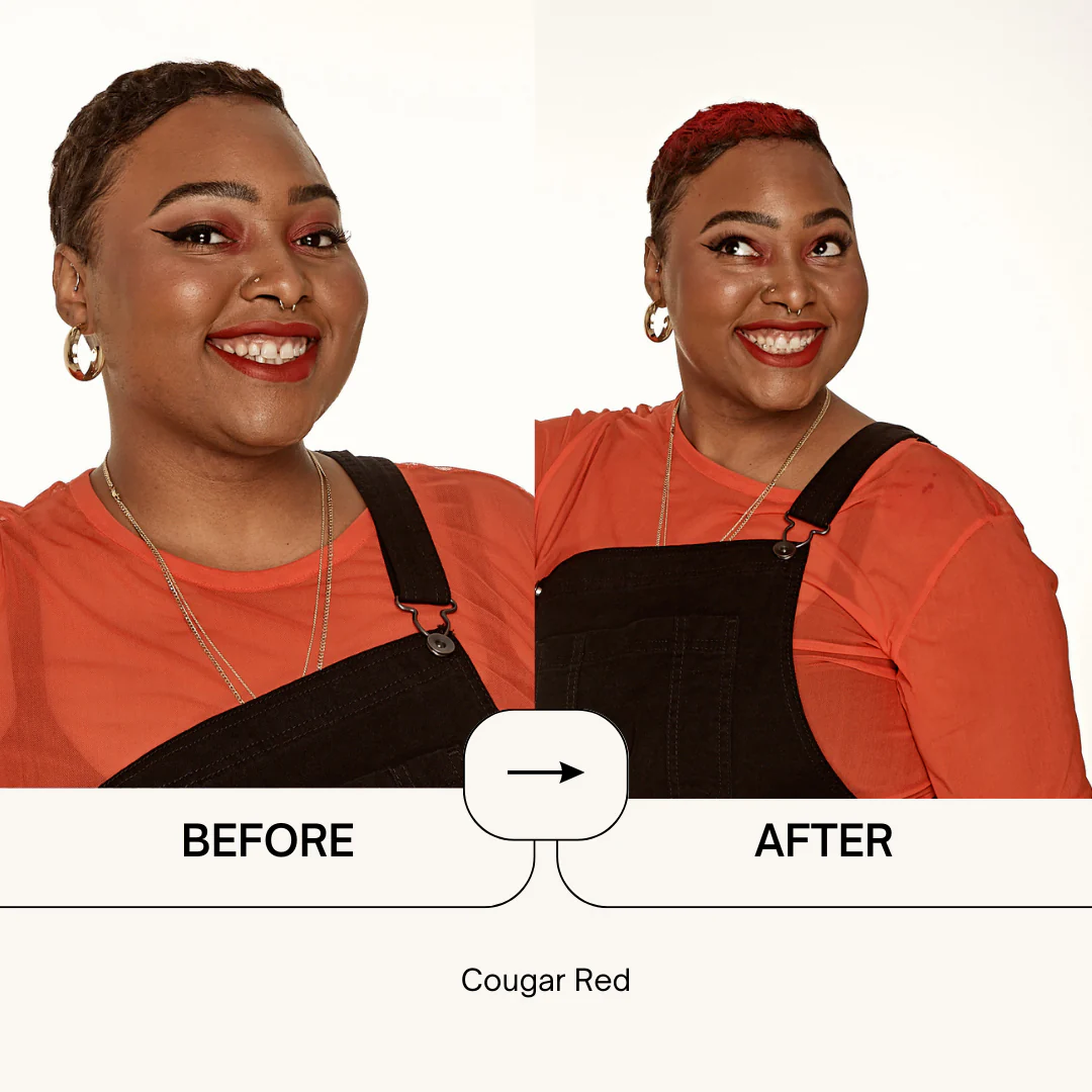 TEMPORARY HAIR COLOR SPRAY - COUGAR RED - Image 5
