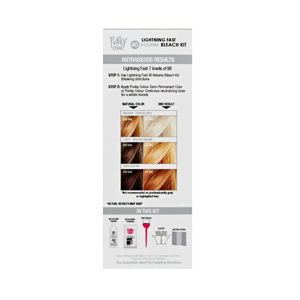 Lightning Fast - 40 Volume Bleach Kit - Image 4