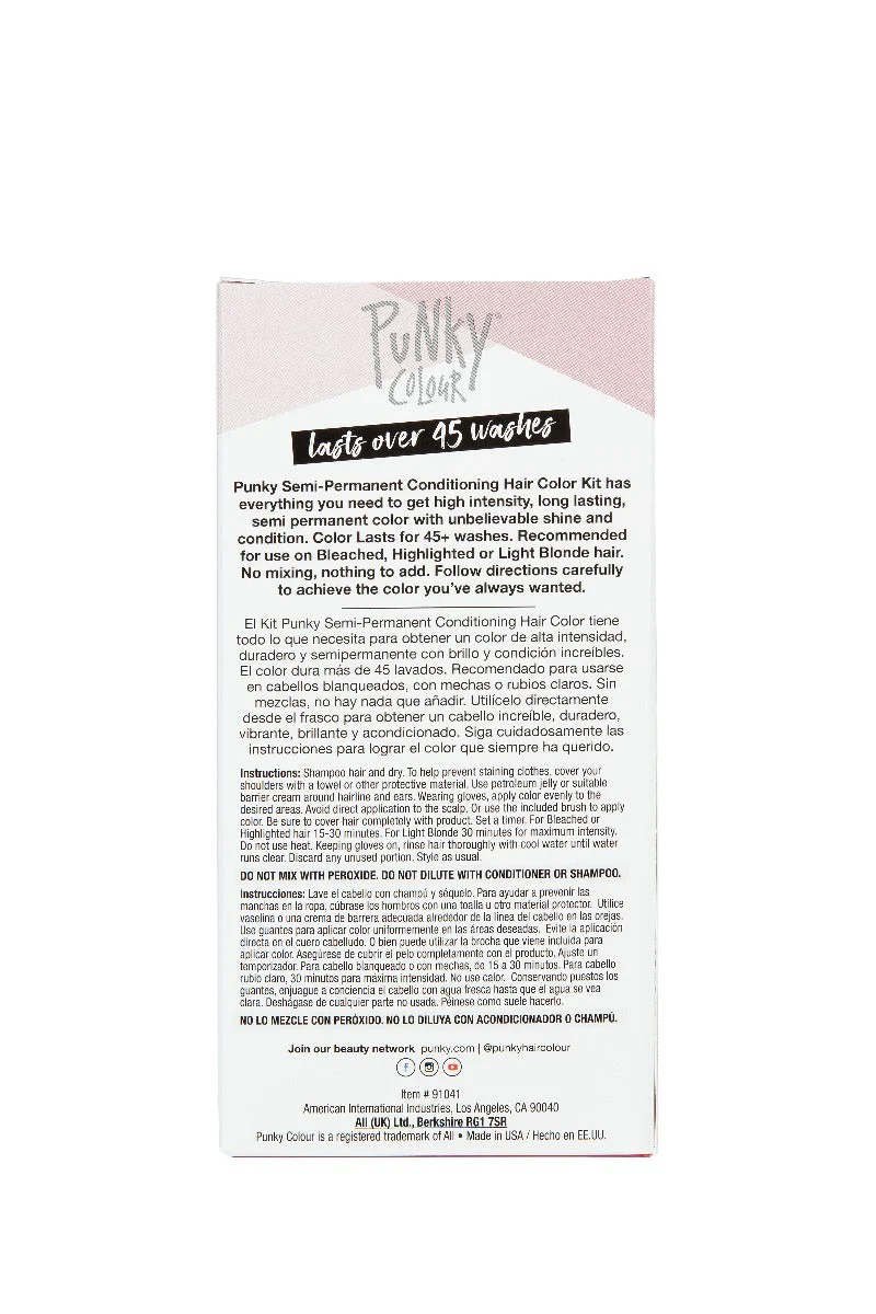 Semi-Permanent Hair Color Kit, Cherry On Top - Image 4