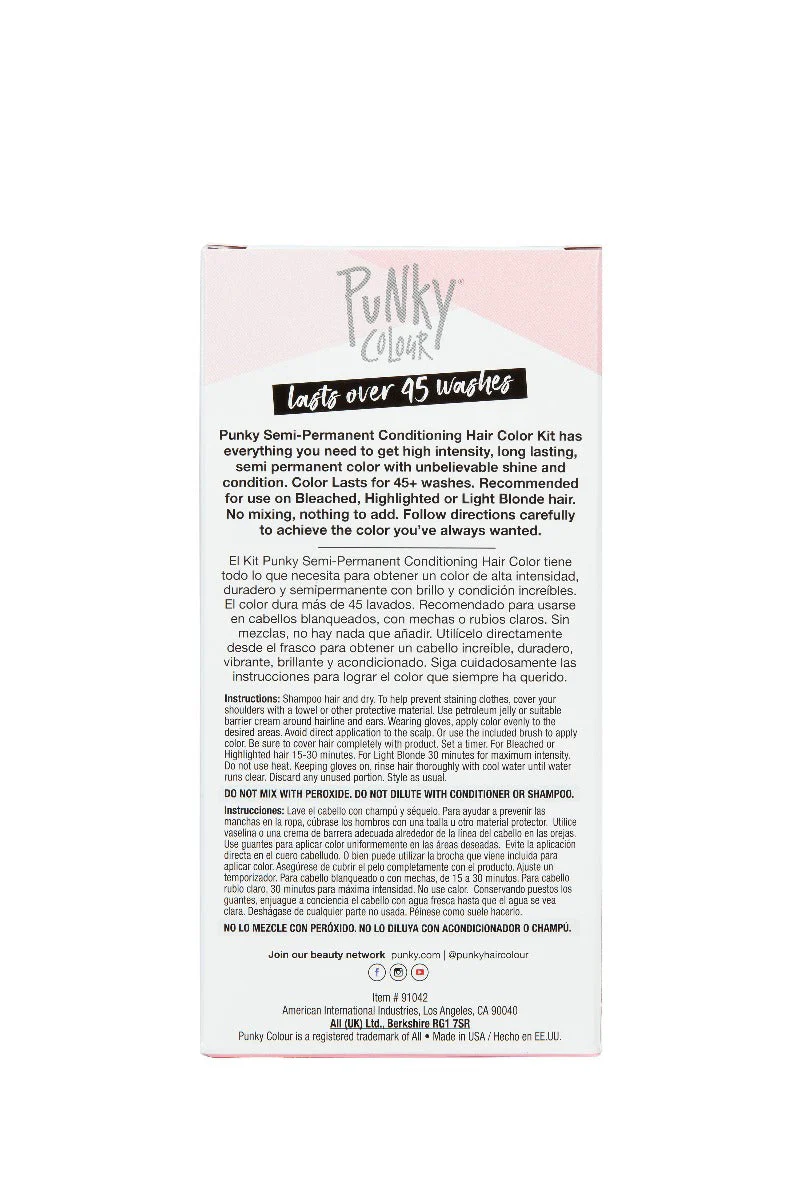 Semi-Permanent Hair Color Kit, Cotton Candy - Image 5