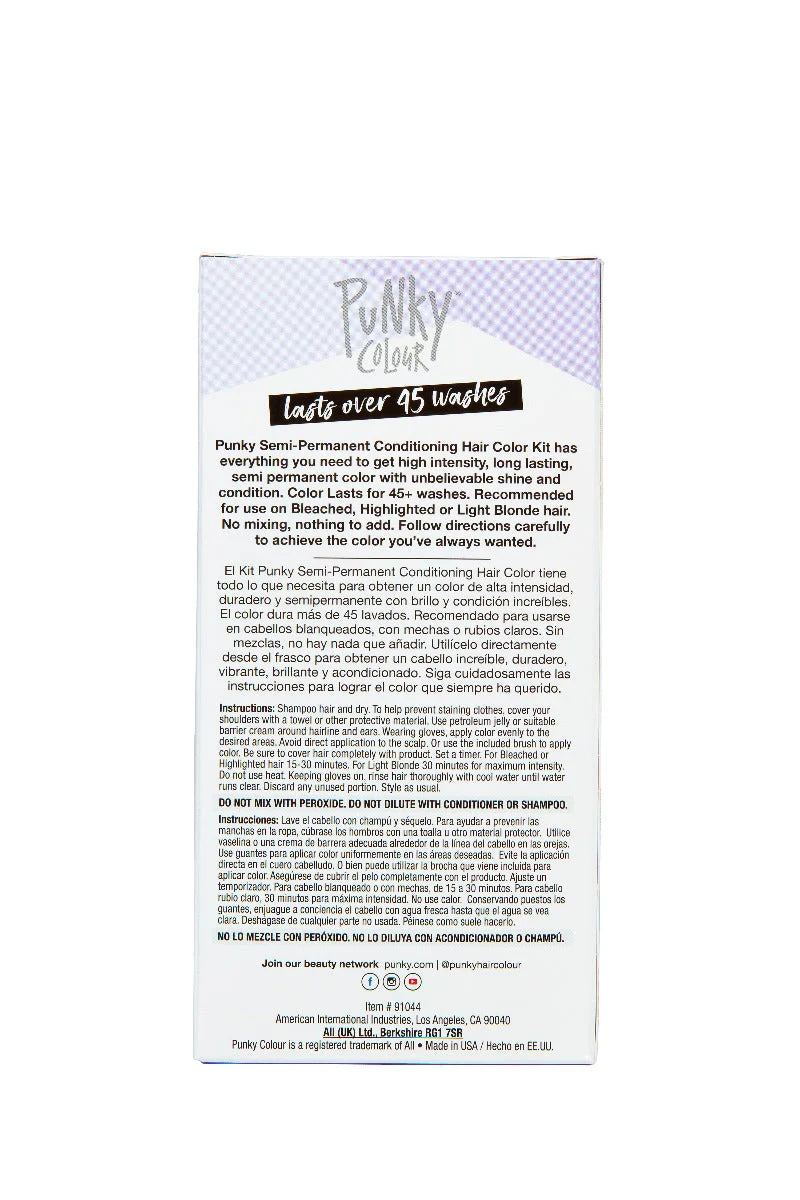 Semi-Permanent Hair Color Kit, Violet - Image 4