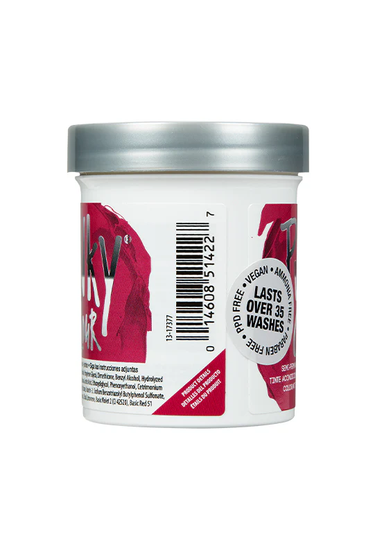 Semi-Permanent Conditioning Hair Color, Rose Red, 3.5 fl oz - Image 4