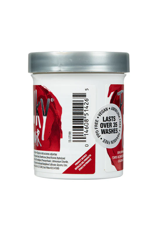 Semi-Permanent Conditioning Hair Color, Vermillion Red, 3.5 fl oz - Image 4
