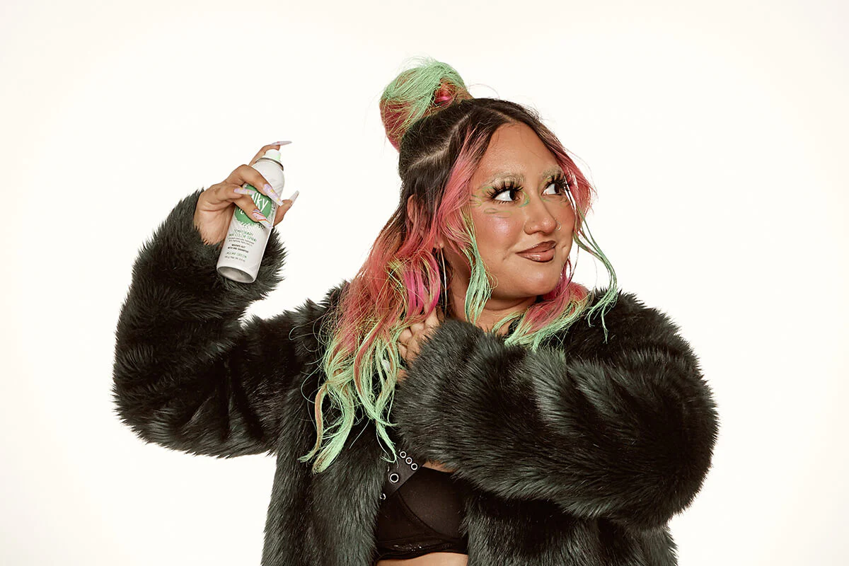TEMPORARY HAIR COLOR SPRAY - JAGUAR GREEN - Image 6