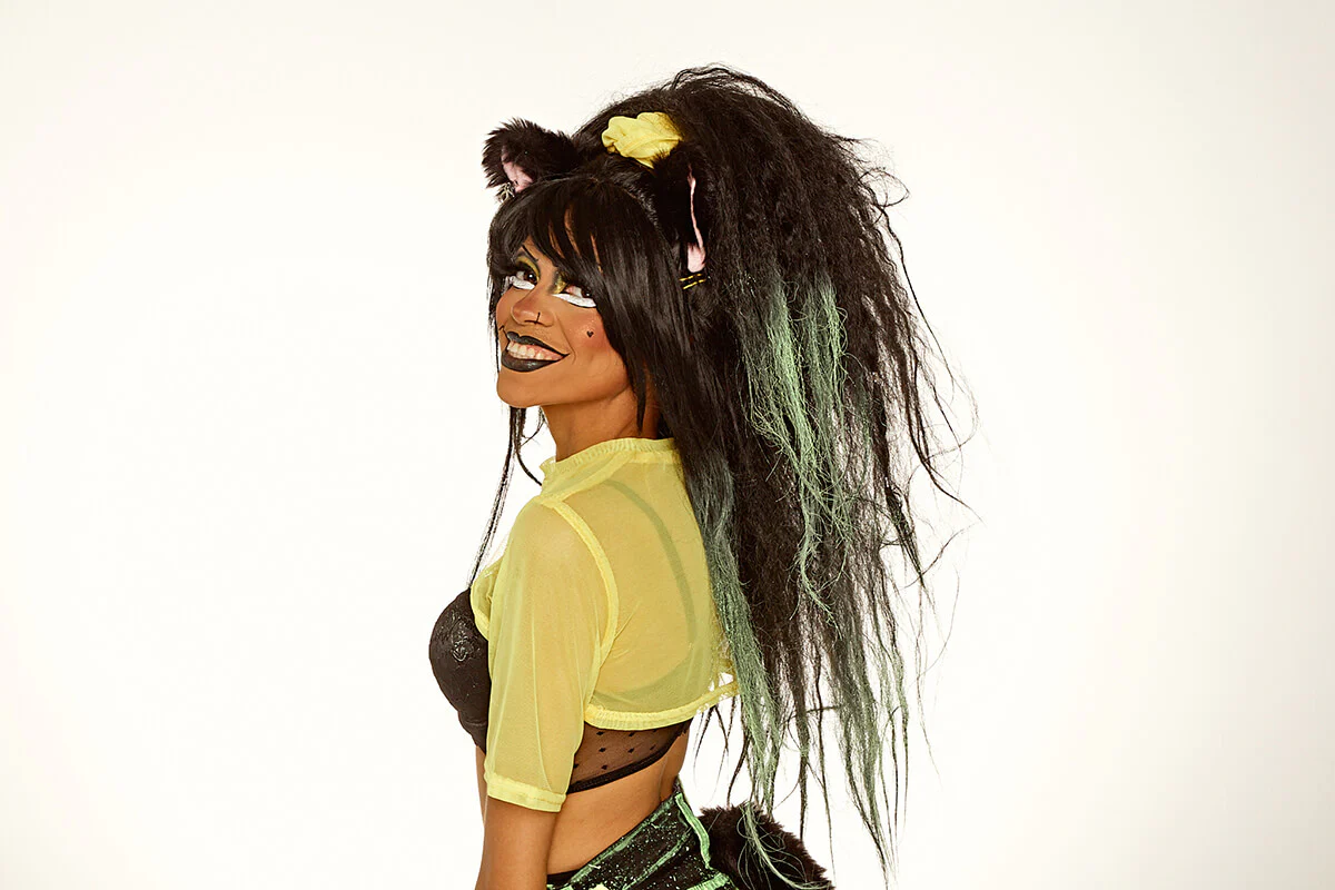 TEMPORARY HAIR COLOR SPRAY - LEOPARD YELLOW - Image 6